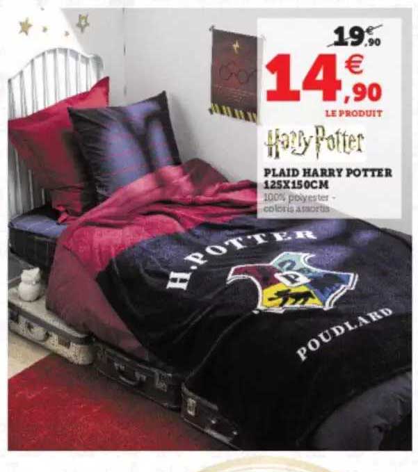 plaid harry potter 12sx150cm harry potter