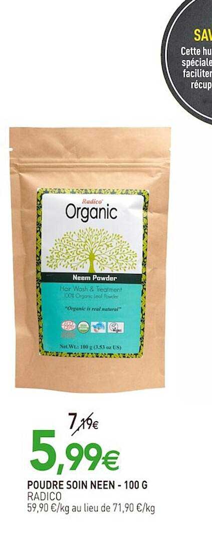 poudre soin neen radico