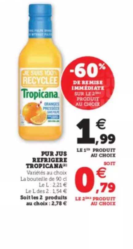 Pur Jus Refrigere Tropicana