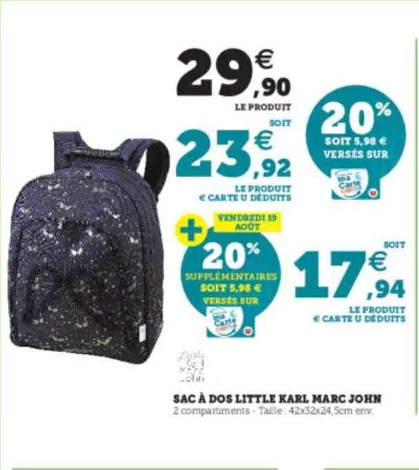 sac à dos little karl marc john