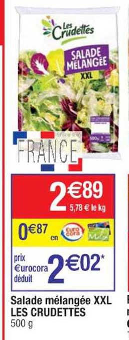 Salade Mélangée XXL Les Crudettes