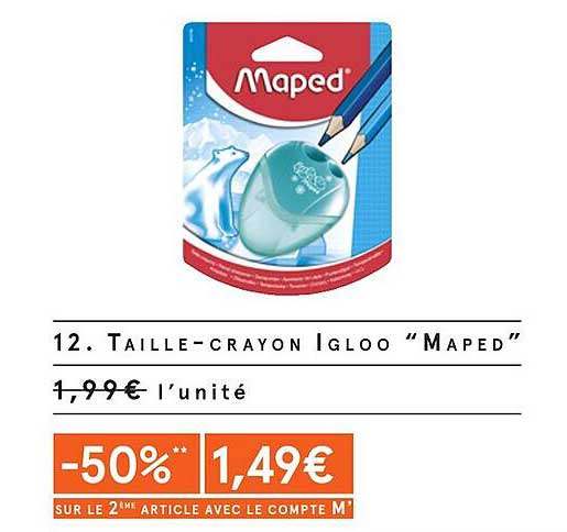 taille-crayon igloo maped