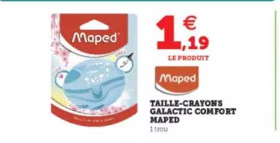 taille-crayons galactic comfort maped