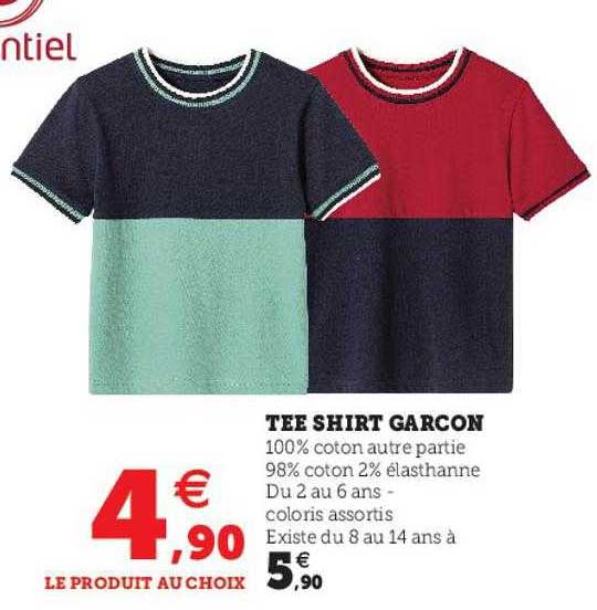 tee-shirt garçons