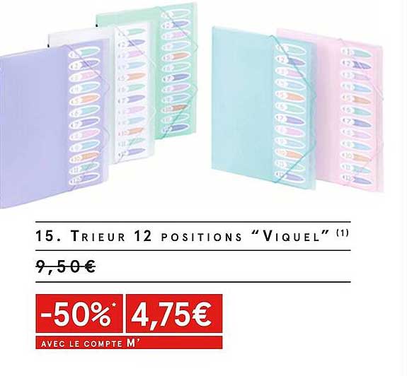 Trieur 12 Positions Viquel