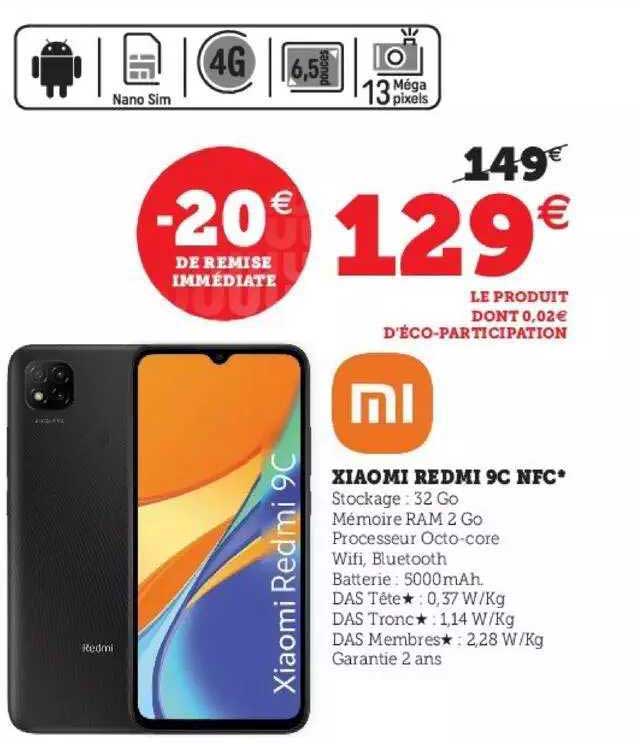 xiaomi redmi 9c nfc
