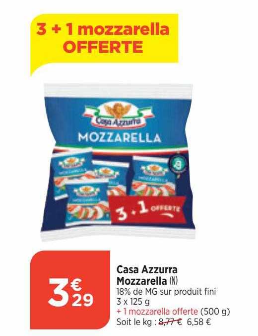 casa azzurra mozzarella
