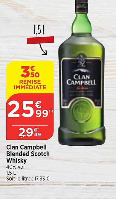 clan campbell blended scotch whisky