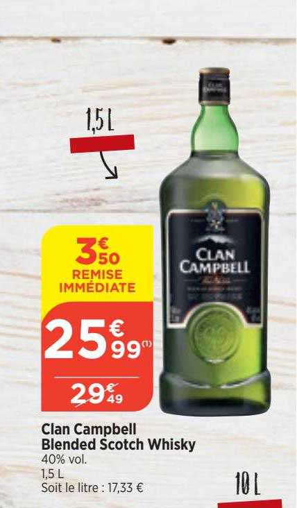 clan campbell blended scotch whisky