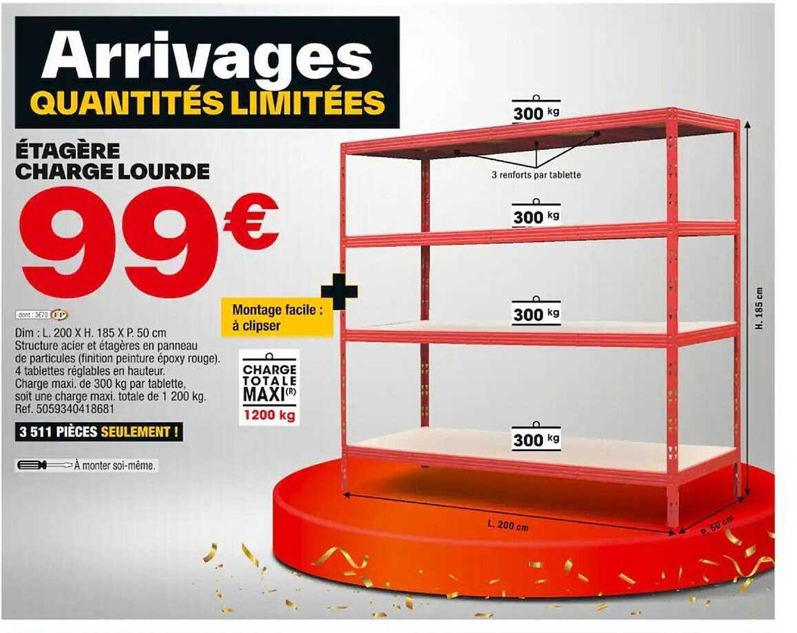 étagère charge lourde