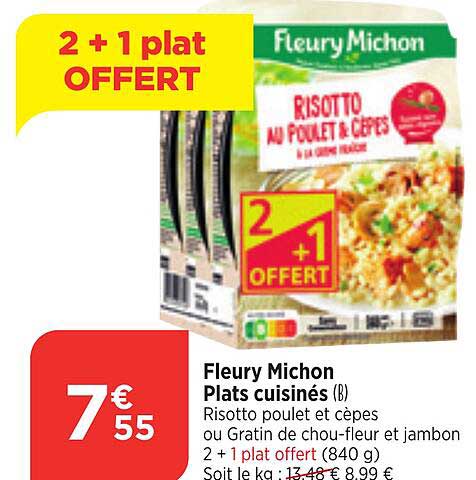 Fleury Michon Plats Cuisinés