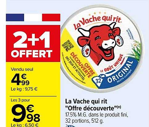 La Vache Qui Rit "offre Découverte"