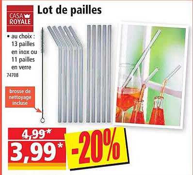 Lot De Pailles Casa Royale