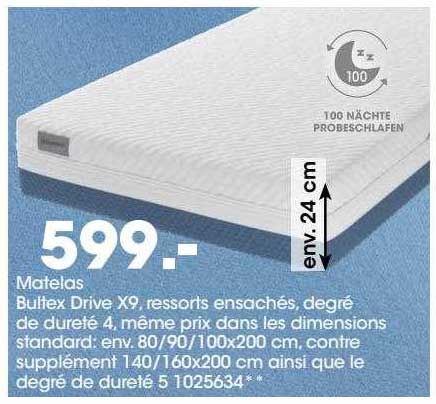 Matelas Bultex