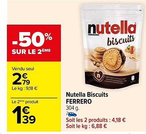 Nutella Biscuits Ferrero