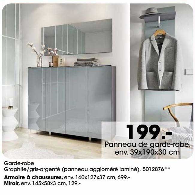 panneau de garde-robe