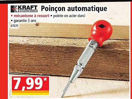 poinçon automatique kraft werkzeuge