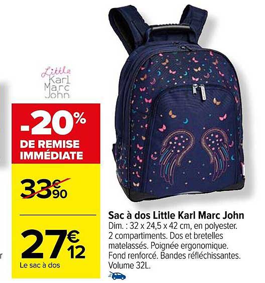 sac à dos little karl marc john