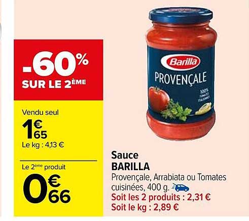 Sauce Barilla