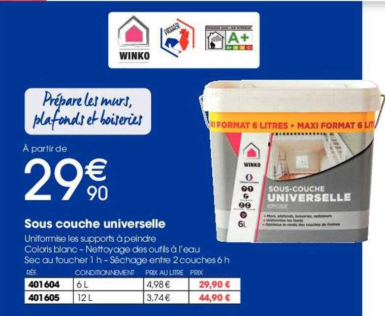 sous couche unvierselle