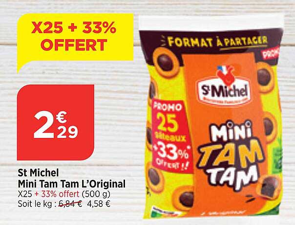 st michel mini tam tam l'original