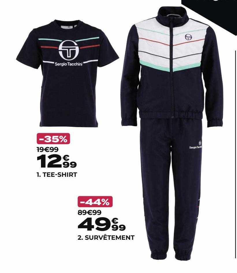 tee-shirt sergio tacchini, survêtement sergio tacchini