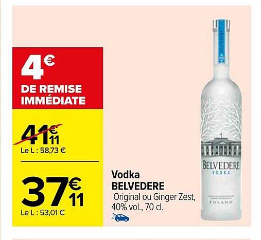 Vodka Belvedere