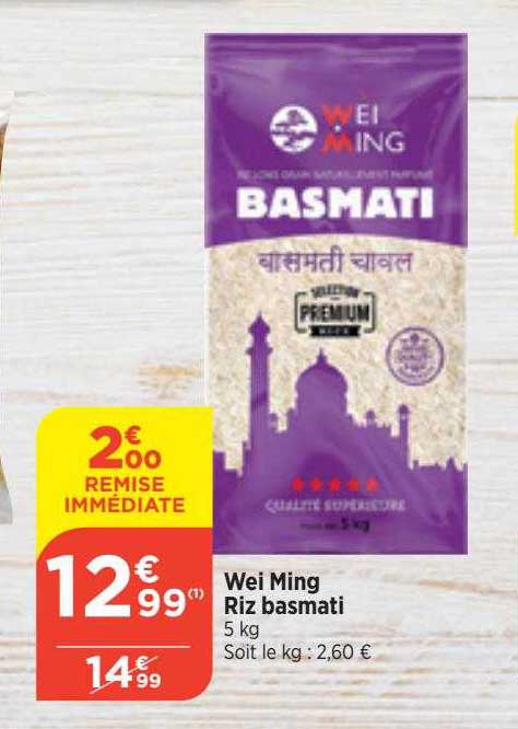 wei ming riz basmati