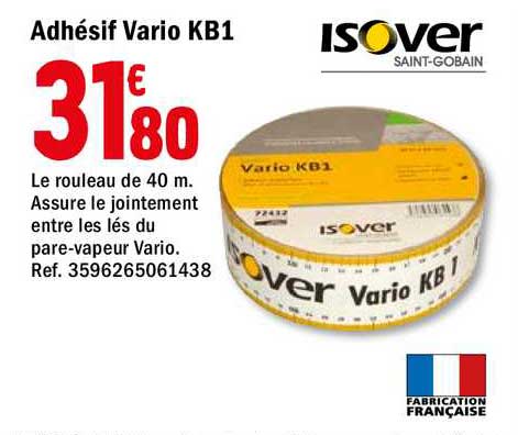 adhésif vario kb1 isover