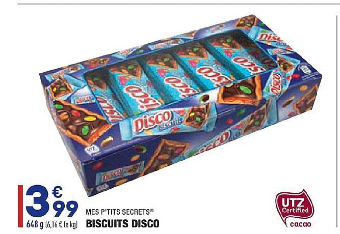 biscuits disco mes p'tits secrets