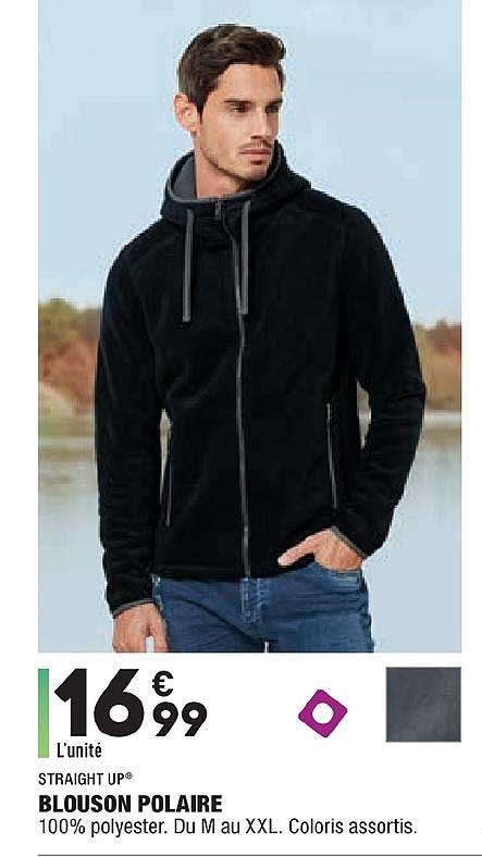 Blouson Polaire Straight Up