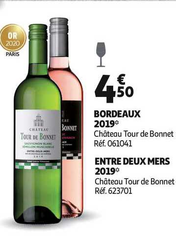 bordeaux 2019 château tour de bonnet entre deux mers 2019 château tour de bonnet