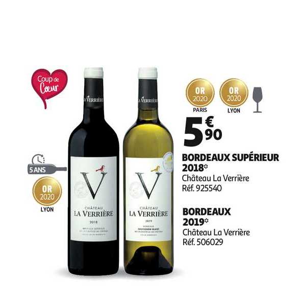 Bordeaux Supérieur 2018 Château La Verrière Bordeaux 2019 Château La Verrière