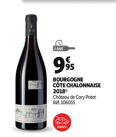 bourgogne côte chalonnaise 2018 château de cary potet
