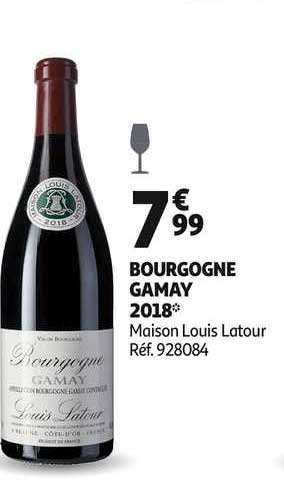 bourgogne gamay 2018 maison louis latour