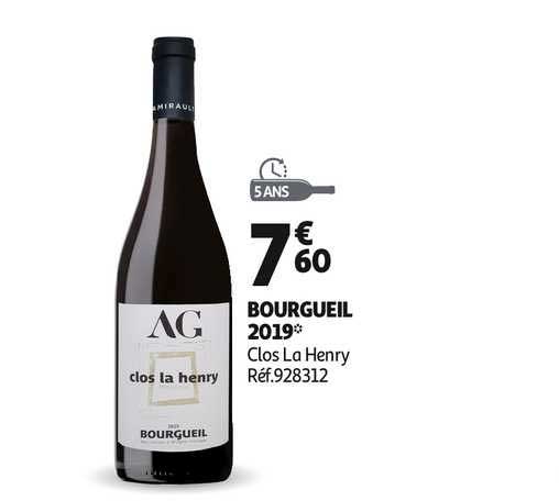 bourgueil 2019 clos la henry