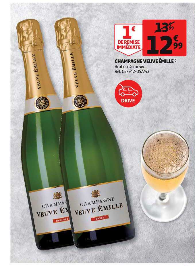 Champagne Veuve émille