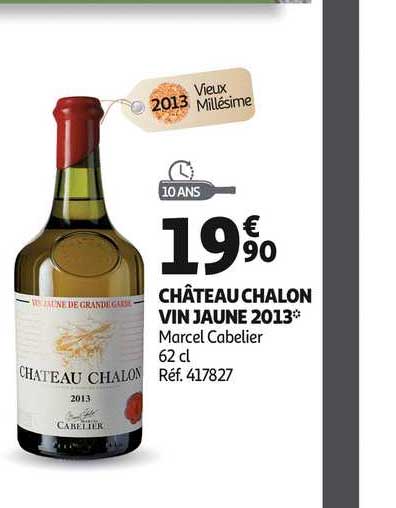 château chalon vin jaune 2013 marcel cabelier