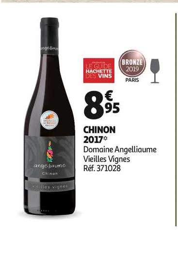 chinon 2017 domaine angelliaume vieilles vignes