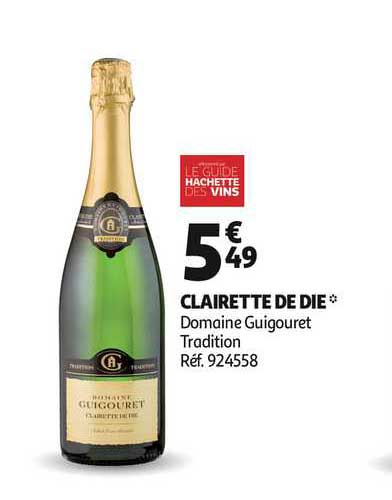clairette de die domaine guigouret tradition