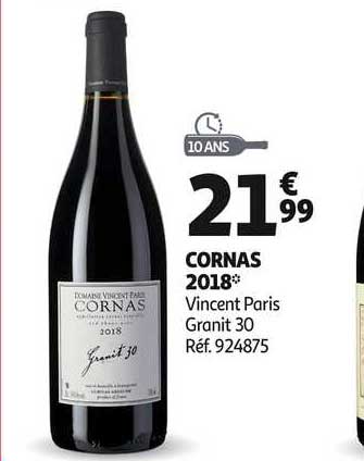 cornas 2018 vincent paris granit 30