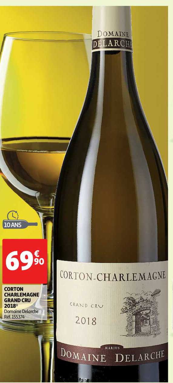 corton charlemagne grand cru 2018 domaine delarche