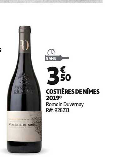 costières de nîmes 2019 romain duvernay