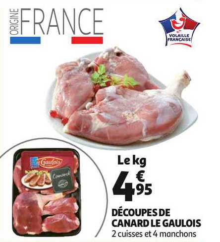 découpes de canard le gaulois
