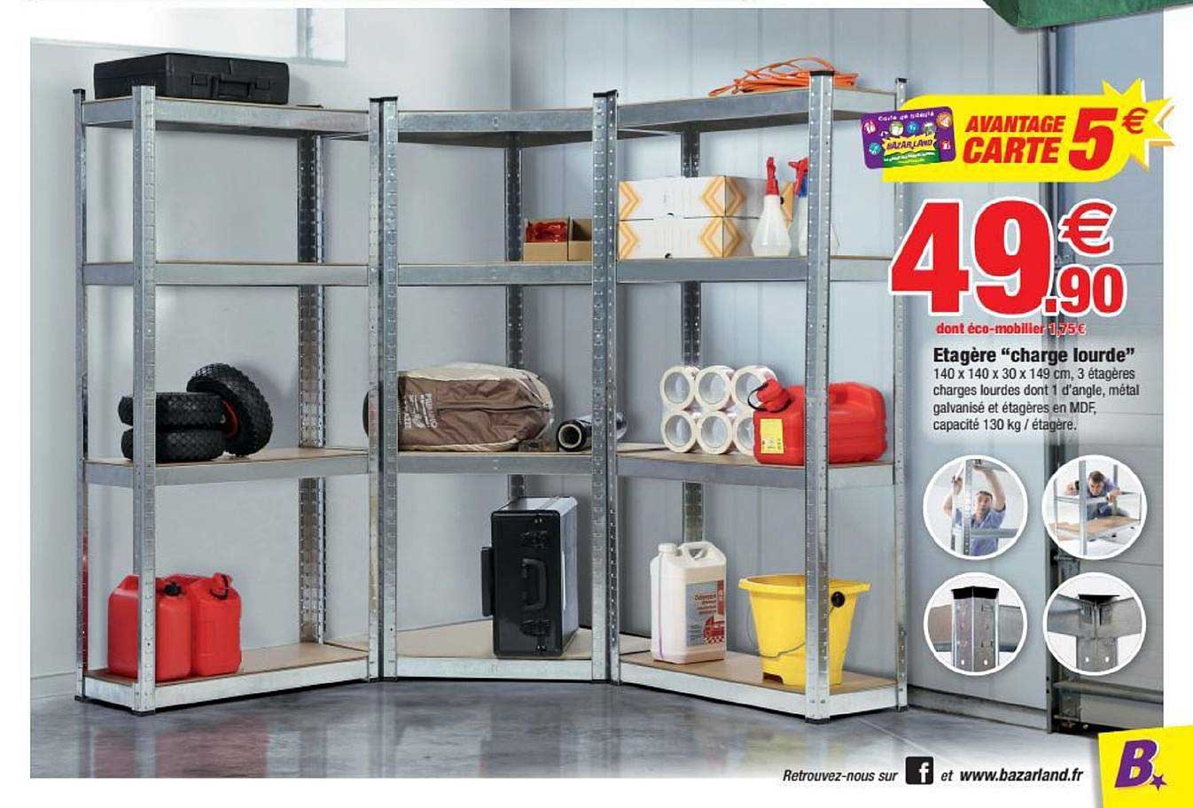 étagère charge lourde