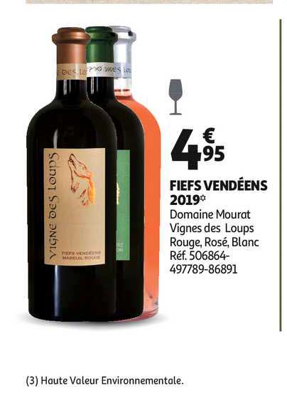 fiefs vendéens 2019 domaine mourat vignes des loups