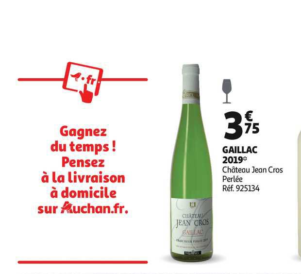 gaillac 2019 château jean cros perlée