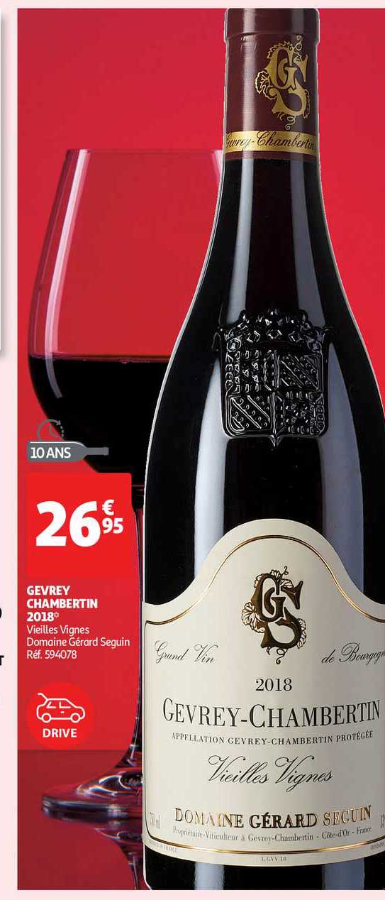 gevrey chambertin 2018 vieilles vignes domaine gérard seguin