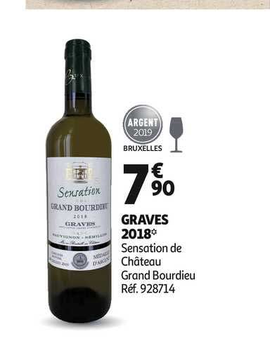 graves 2018 sensation de château grand bourdieu
