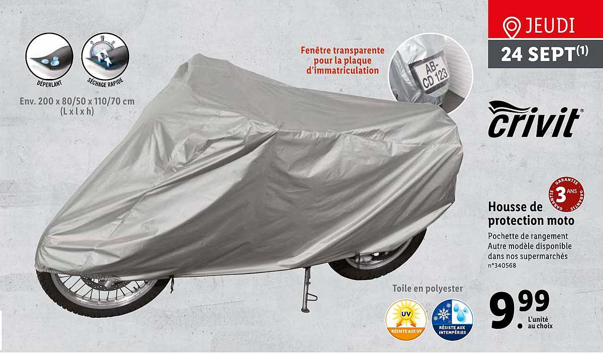 Housse De Protection Moto